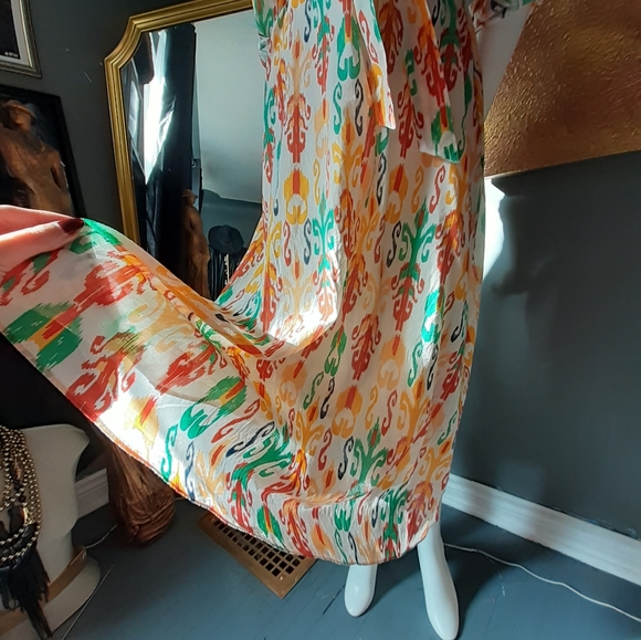 Zara 100% Cotton Midi Dress - Picture 10 of 15